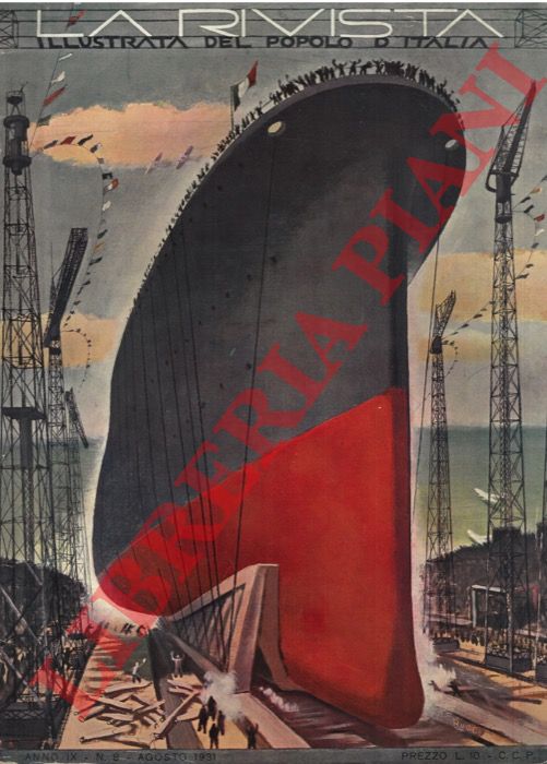 - - La rivista illustrata del popolo d'Italia. N. 8, 1931.