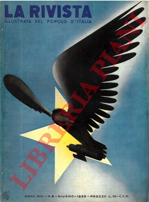 - - La rivista illustrata del popolo d'Italia. N. 6, 1936.