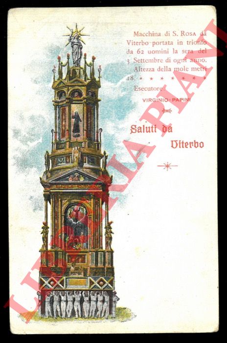 - - Saluti da Viterbo.