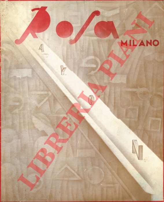 Rosa. Milano. - Vetrine Rayon.