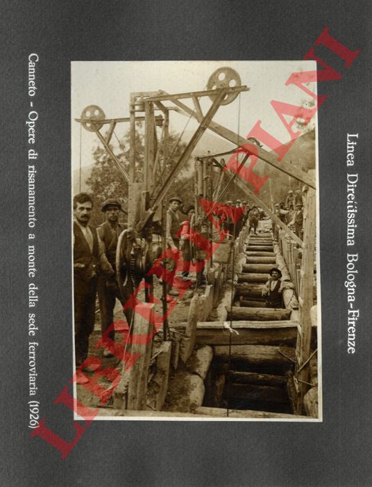 Impresa G.M. F.lli Toschi, Bologna - - Canneto. Opere di risanamento. (Linea Direttissima Bologna - Firenze).