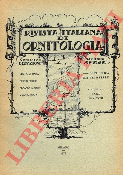 R.I.O. - AA.VV. - - Rivista Italiana di Ornitologia. Seconda Serie. 1977.