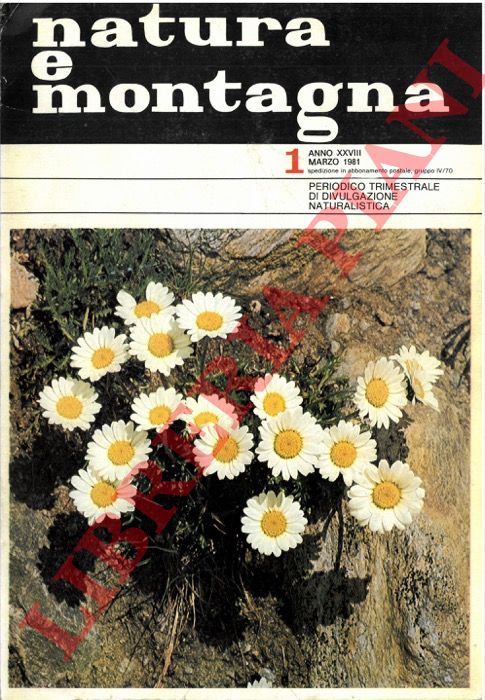 - - Natura e montagna. Periodico trimestrale di divulgazione naturalistica. 1981.