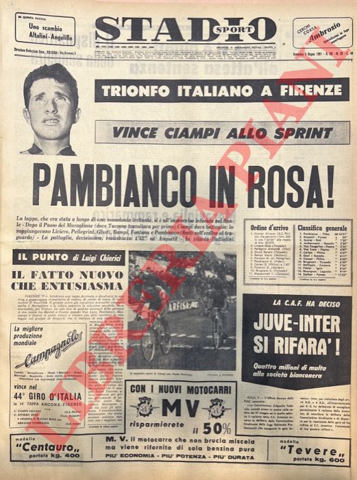 - - Pambianco  un campione. Il tappone dello Stelvio vinto da Gaul ha rafforzato la posizione del leader.