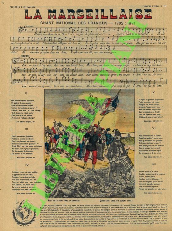 - - La Marseillaise.