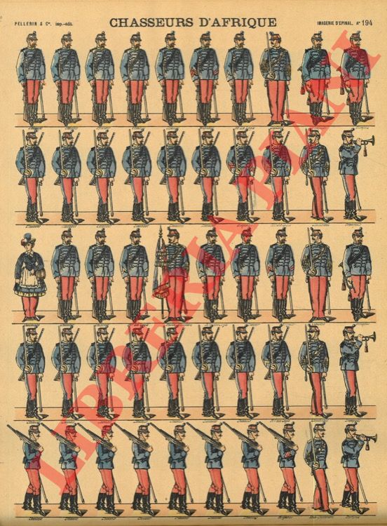 - - Chasseurs d'Afrique (grandi).