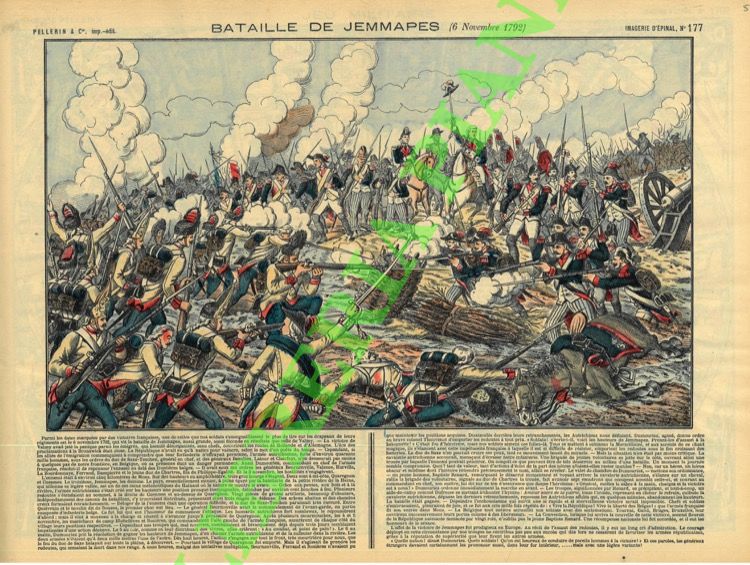 - - Bataille de Jammapes (6 novembre 1792).