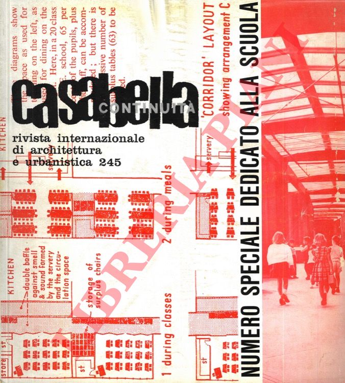 - - Casabella Continuit. n. 245. Rivista Internazionale di Architettura e di Urbanistica.