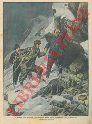 BELTRAME A. - - Ascensione alpina presso Bardonecchia (Gran Bagna) finita tragicamente.
