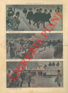 - - Illustrazione a colori con storia di carabinieri (Parva favilla...)