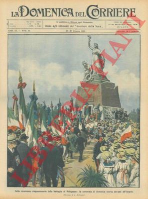 BELTRAME A. - - Cerimonia per il cinquantenario della battaglia di Melegnano.