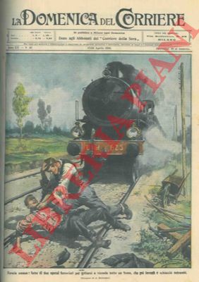 BELTRAME A. - - Due operai ferrovieri, a causa di un litigio, finiscono travolti da un treno.