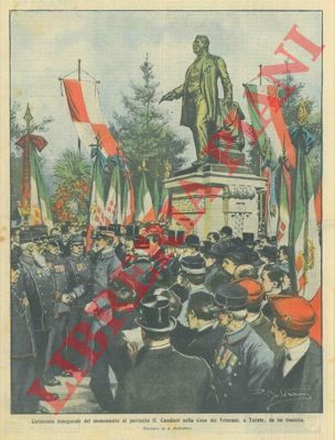 BELTRAME A. - - A Turate inaugurato il monumento a G. Candiani nella Casa dei Veterani.