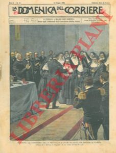 BELTRAME A. - - Consegna, a Modena, della medaglia a suor Celeste eroina di carit.