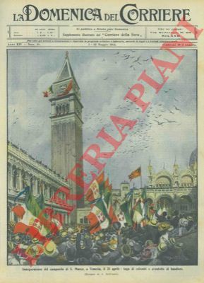 BELTRAME A. - - Inaugurazione del campanile di San Marco.
