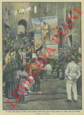 BELTRAME A. - - Le canzoni popolari ispirate alla Libia cantate nelle vie di Napoli.