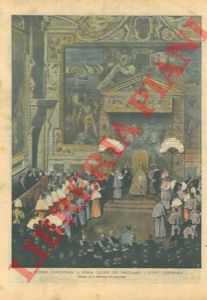 BELTRAME A. - - Leone XIII proclama i nuovi cardinali.