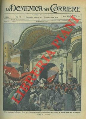 BELTRAME A. - - Enver Bey si presenta davanti la Sublime Porta per intimare al governo della pace di dimettersi.