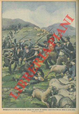BELTRAME A. - - Abitanti di un paese marchigiano assaltano i pastori di un altro per contese su antichi diritti.