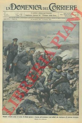 BELTRAME A. - - Il vecchio Re serbo incuora e trascina all'entusiasmo i suoi soldati che respingono gli austriaci ovunque.