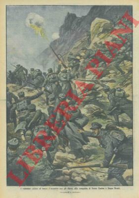 BELTRAME A. - - I volontari ciclisti al fuoco: l'incontro con gli alpini alla conquista di Dosso Casina e Dosso Remit.