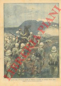 BELTRAME A. - - Un episodio della battaglia di Glencoe, nel Transvaal.