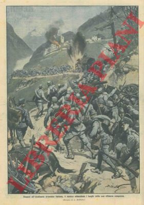 BELTRAME A. - - Dinanzi all'incalzante avanzata italiana, il nemico abbandona i luoghi della sua effimera conquista.