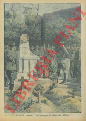 BELTRAME A. - - La commemorazione dei carabinieri caduti sul Podgora.