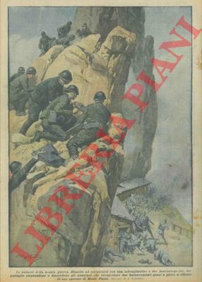 BELTRAME A. - - Due pattuglie sorprendono e disperdono un gruppo di austriaci a Monte Piana.