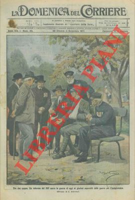BELTRAME A. - - Soldato ferito narra la guerra di oggi ai superstiti delle guerre d'indipendenza.