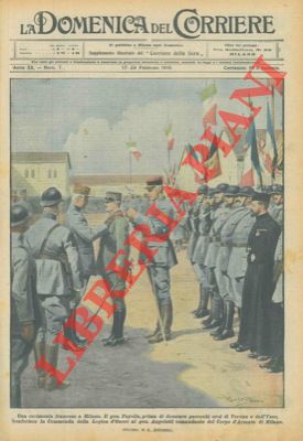 BELTRAME A. - - Il Gen. Fayolle conferisce la Commenda della Legion d'Onore al comandante del Corpo d'Armata di Milano.