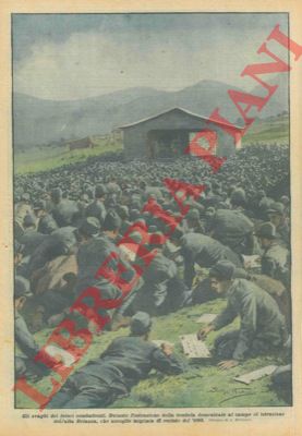BELTRAME A. - - Tombola domenicale nell' Alta Brianza al campo d'istruzione per le nuove reclute.