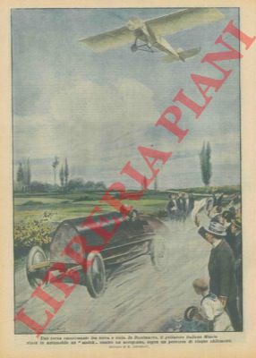 SALVADORI R. - - Il guidatore italiano Minoia vince in automobile un 
