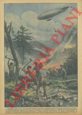 BELTRAME A. - - Dirigibili utilizzati contro gli incendi boschivi.