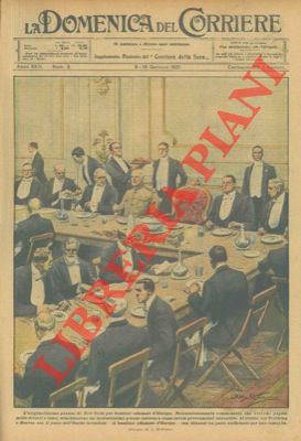 BELTRAME A. - - Originale pranzo a New York pro bambini affamati d'Europa.