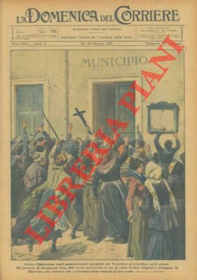 BELTRAME A. - - Manifestazione di protesta di cittadini, a Stroppiana nel vercellese, che chiedono che i crocefissi tolti dagli amministratori socialisti, vengano rimessi nelle scuole.