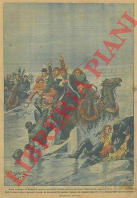 BELTRAME A. - - Corteo nuziale precipita in un fiume ghiacciato.