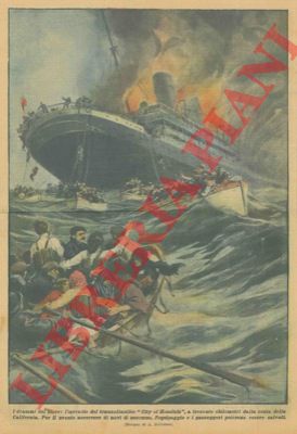 BELTRAME A. - - Il naufragio, causato da un incendio, del transatlantico 