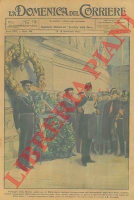 SALVADORI R. - - L'omaggio della Marina Americana al milite ignoto italiano.
