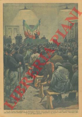 BELTRAME A. - - Strana assemblea: 200 ladri sono stati convocati dai fascisti e obbligati a rinunziare per sempre alla loro criminosa attivit.