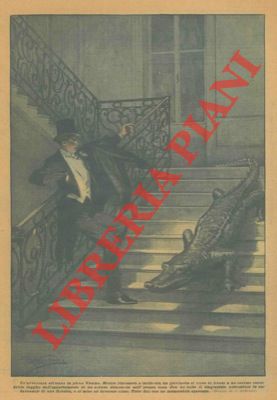 BELTRAME A. - - Rientrando a casa un giovanotto viennese trova sulle scale un coccodrillo, fuggito dall'appartamento di un vicino.