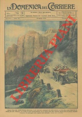 BELTRAME A. - - Passaggio nella regione delle Dolomiti della gara auomobilistica per la Coppa delle Alpi.