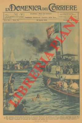 BELTRAME A. - - Il nuotatore Tiraboschi ha passato a nuoto la Manica battendo ogni record precedente.