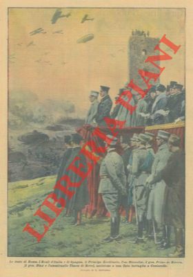 BELTRAME A. - - Le entusiastiche accoglienze, dinanzi al Quirinale, ai Reali di Spagna.