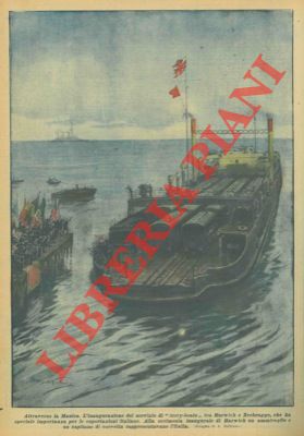 BELTRAME A. - - Inaugurazione del 'Ferry-Boat' tra Hardwich e Zeebrugge.