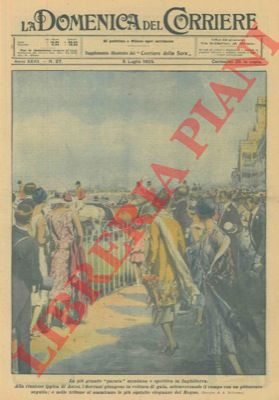 BELTRAME A. - - Alla riunione ippica di Ascot, i Sovrani giungono in vettura di gala, attraversando il campo con un pittoresco seguito; e nelle tribune si ammirano le pi squisite eleganze del Regno.