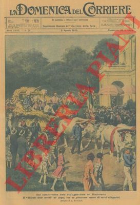 BELTRAME A. - - Una caratteristica festa nel Monferrato: il trionfo delle 