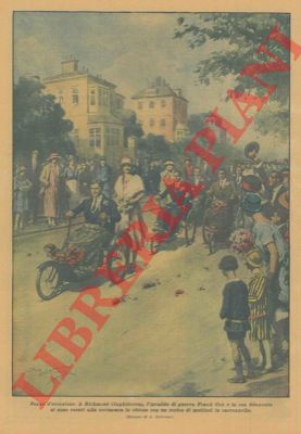 BELTRAME A. - - A Richmond (Inghilterra), l'invalido di guerra Frank Cox e la sua fidanzata si sono recati alla cerimonia in chiesa con un corteo di mutilati in carrozzella.