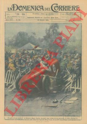 BELTRAME A. - - A Detroit un'automobile durante una corsa precipitava in mezzo alla folla travolgendo 50 persone.
