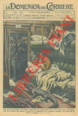 BELTRAME A. - - Sulla linea Los Angeles - New York, in un vagone - letto, due signore si trovarono in compagnia di un alligatore, sfuggito a un attore.